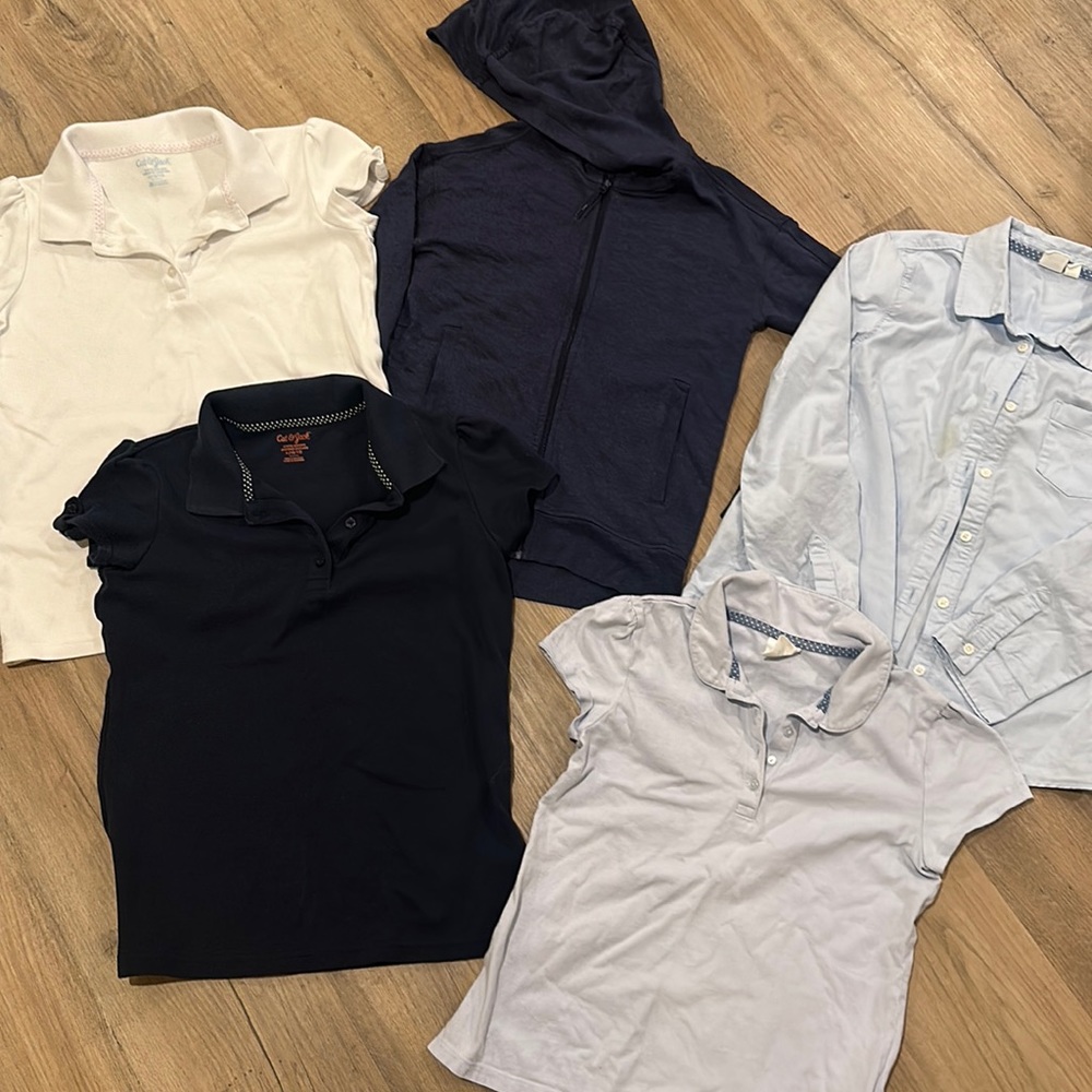 Lot School Uniform Tops
